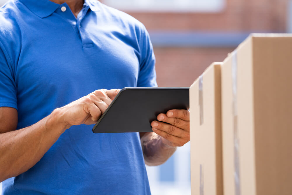 Movers Planning Route On Map